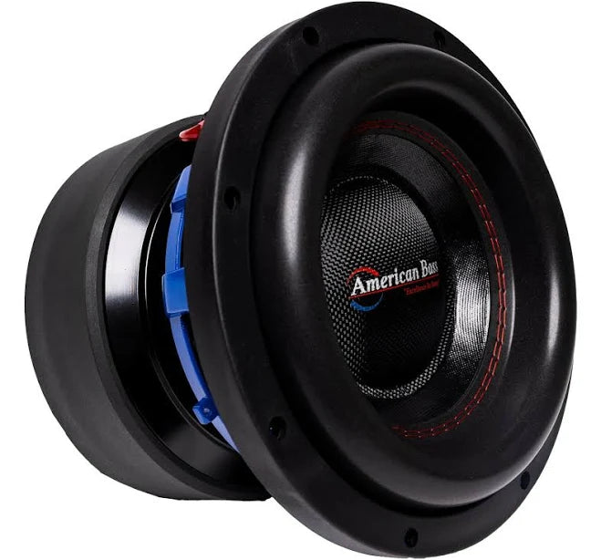 Alt text: The American Bass HD Velocity 10 Subwoofer features a rugged design, dual voice coils, and is capable of handling 1200 watts, delivering deep, clear bass for home or car audio systems.