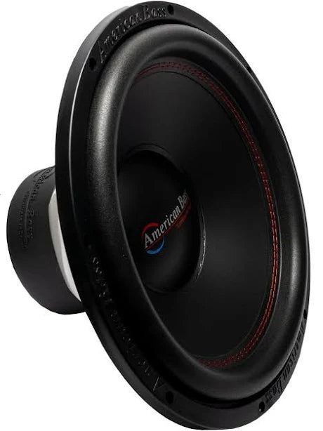 Alt text for American Bass DX154 car subwoofer: American Bass DX154 15-inch subwoofer, showcasing heavy-duty construction, dual voice coils, and robust design, ideal for powerful car audio experiences with 1000 watts peak power.