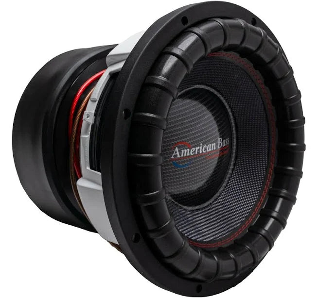 Premium American Bass VFL 12 woofer designed for exceptional sound quality. Features high power handling (1500W RMS), durable construction, advanced suspension, and versatile impedance options for deep bass.