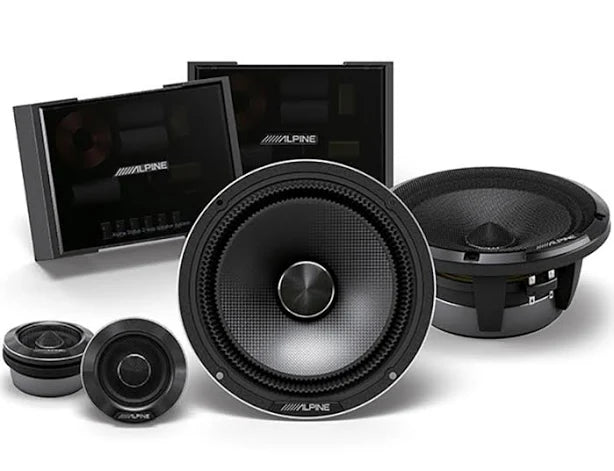 Elevate your audio experience with Alpine HDZ-65C, a 6-1/2 2-way component speaker. Featuring a lightweight woofer and silk dome tweeter, it delivers exceptional clarity, deep bass, and sleek design.