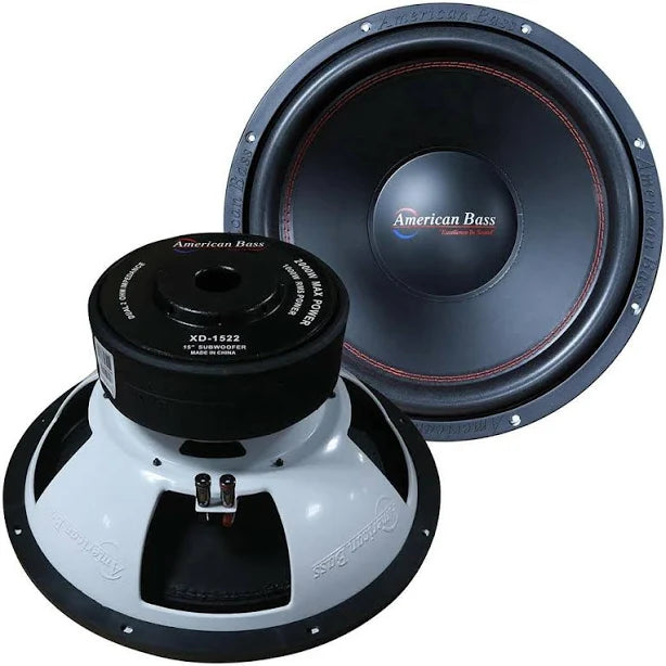 Deep, resonant bass for car audio enthusiasts, the American Bass XD 15 Subwoofer, features a robust build, 3200 watts peak power, and versatile installation options for exceptional sound quality.